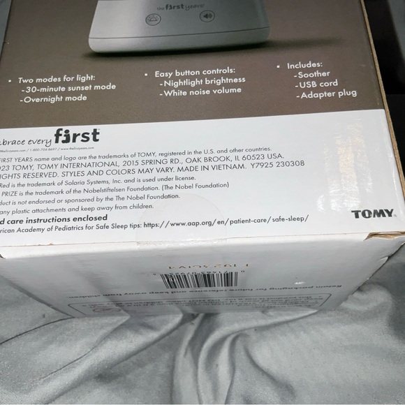 The 1st Years Baby Soother White Noise Red Technology Night Light New SEALED BOX - Picture 5 of 16